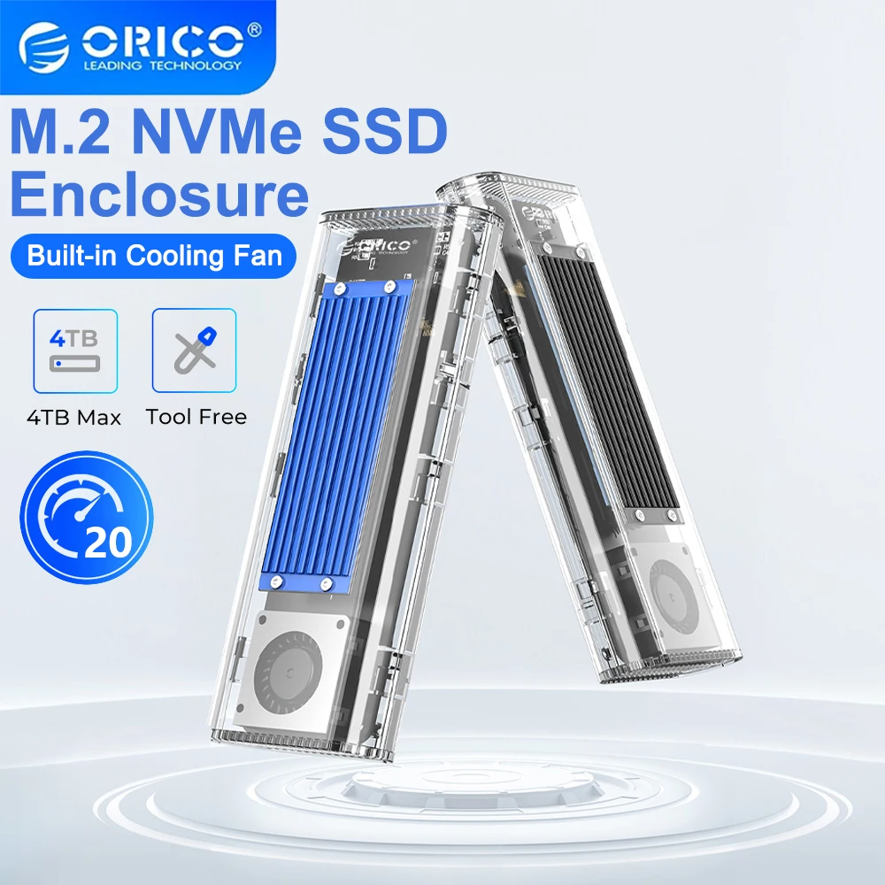 ORICO 20Gbps M.2 NVMe SSD Case - огляд і ціна Thunderbolt 4 External Ssd 4Tb
